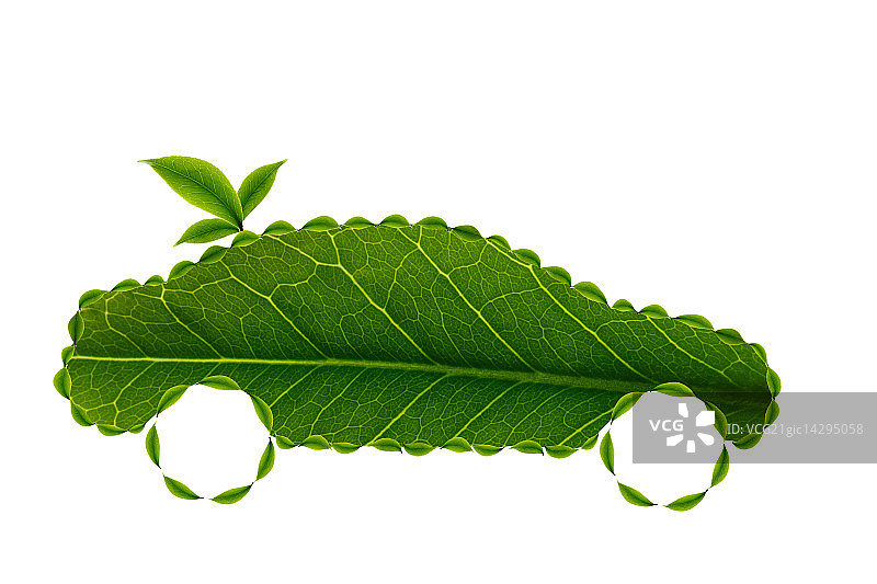 树叶汽车图片素材