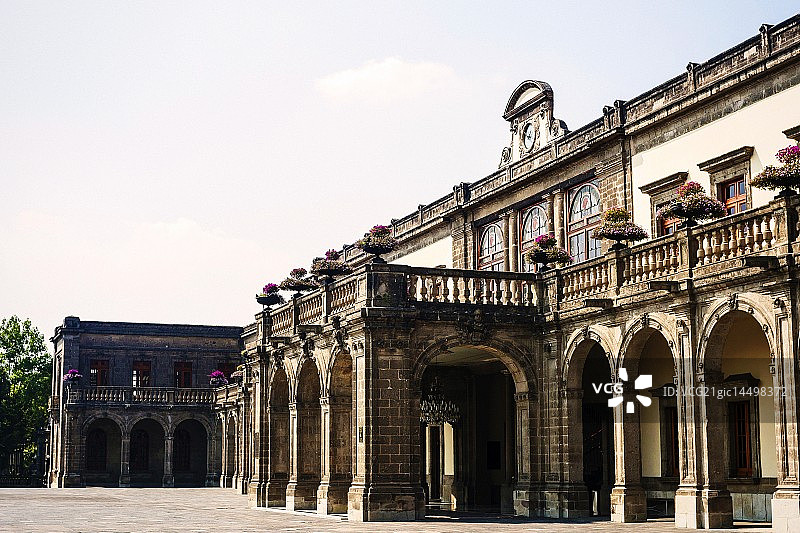 查普尔特佩克城堡图片素材