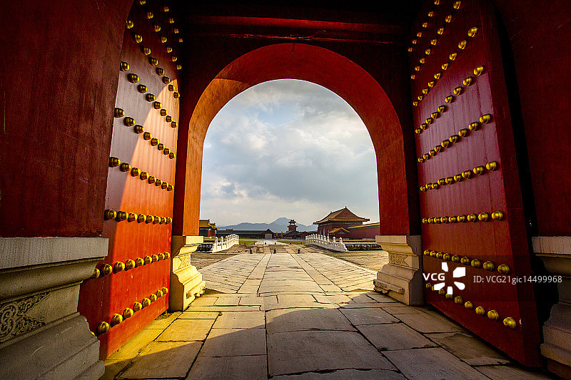 皇宫大门图片素材