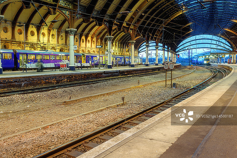 约克火车站图片素材