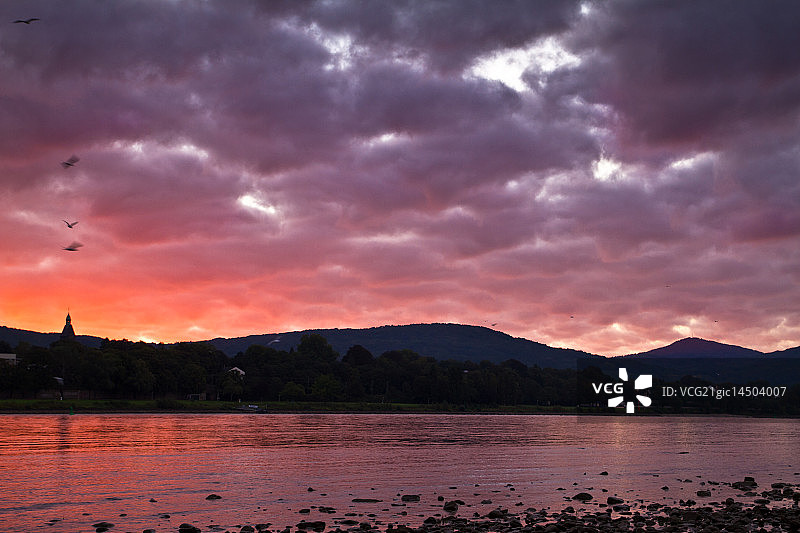 德国波恩日出图片素材