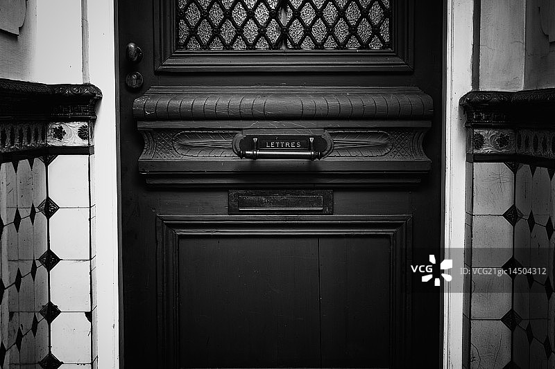 邮差总按两次铃图片素材