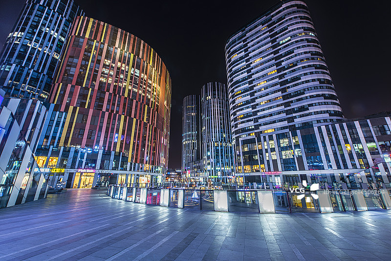 城市商业区图片素材