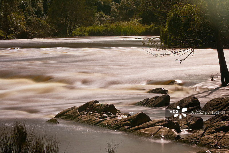 亚拉河急流图片素材