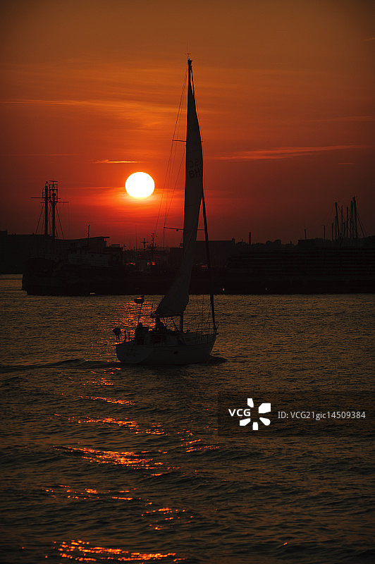 波士顿港图片素材