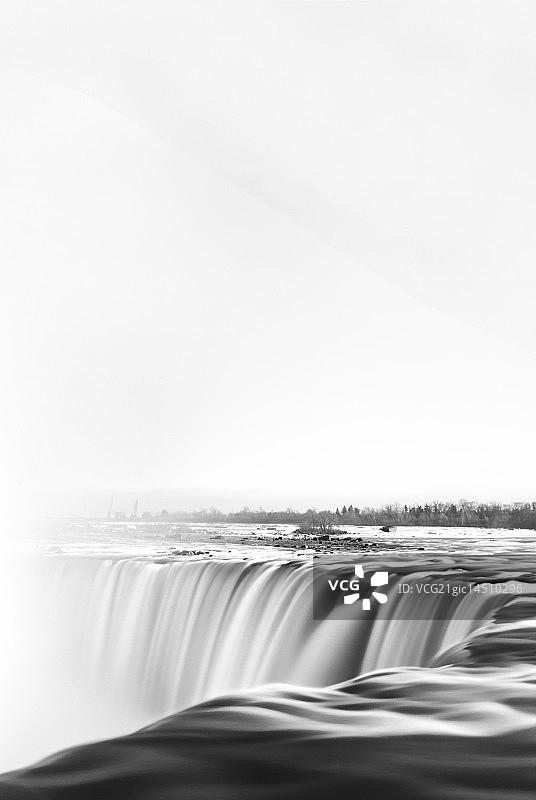 尼亚加拉瀑布淡入图片素材