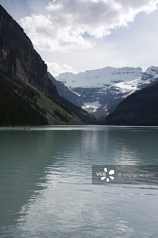 路易斯湖：向往图片素材