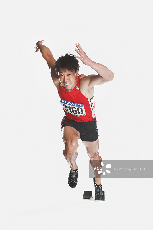 日本男性运动员图片素材
