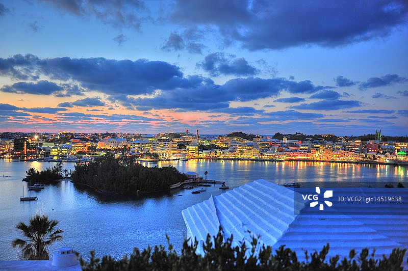 百慕大汉密尔顿港口图片素材