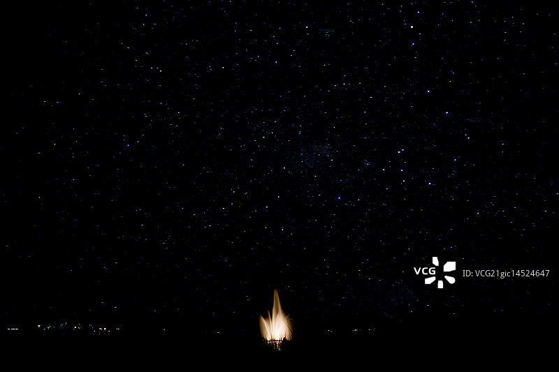 布雷登顿上空的星星图片素材