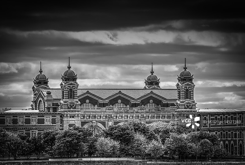 埃利斯岛图片素材