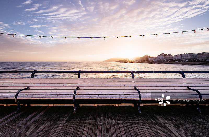 伊斯特本码头图片素材