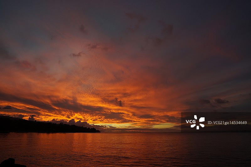 可爱岛阿尼尼海滩，夏威夷图片素材