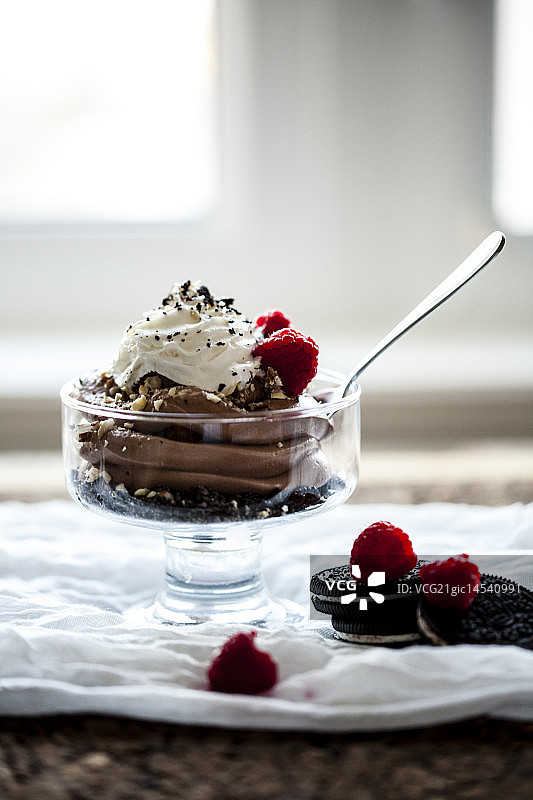 能多益榛果酱芝士蛋糕图片素材