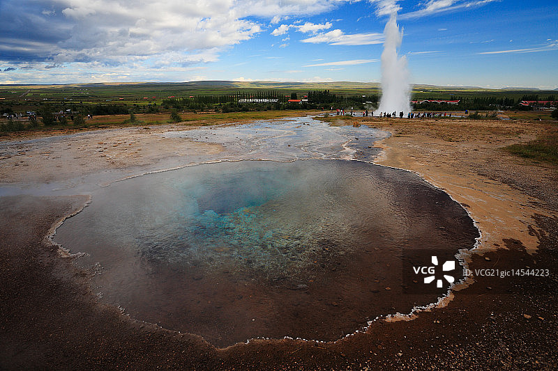 间歇泉图片素材