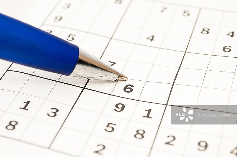 玩数独图片素材