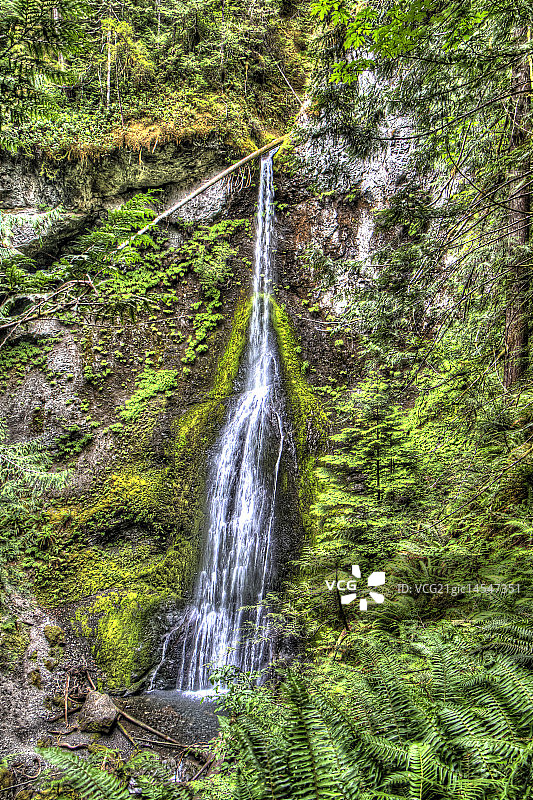 玛丽米尔瀑布图片素材