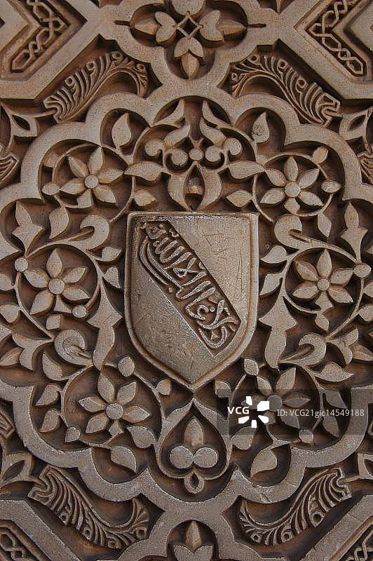 阿 Alhambra 宫的细节图片素材