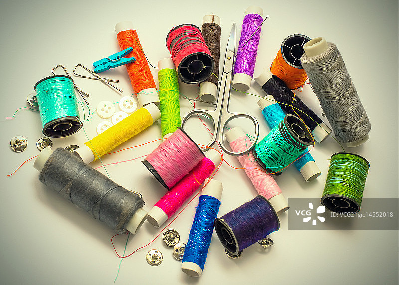 针和细绳图片素材