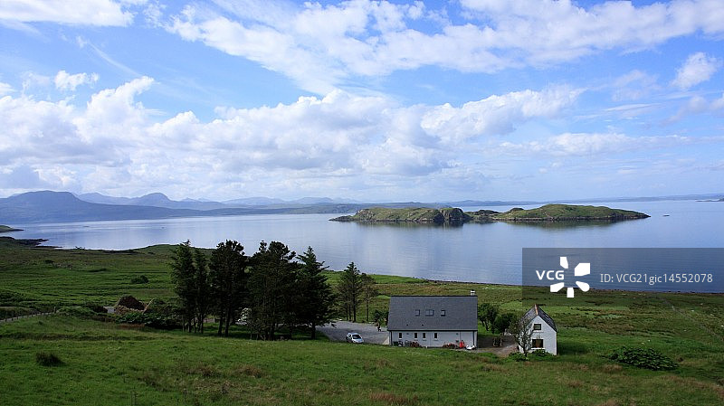 夏季岛屿风光图片素材