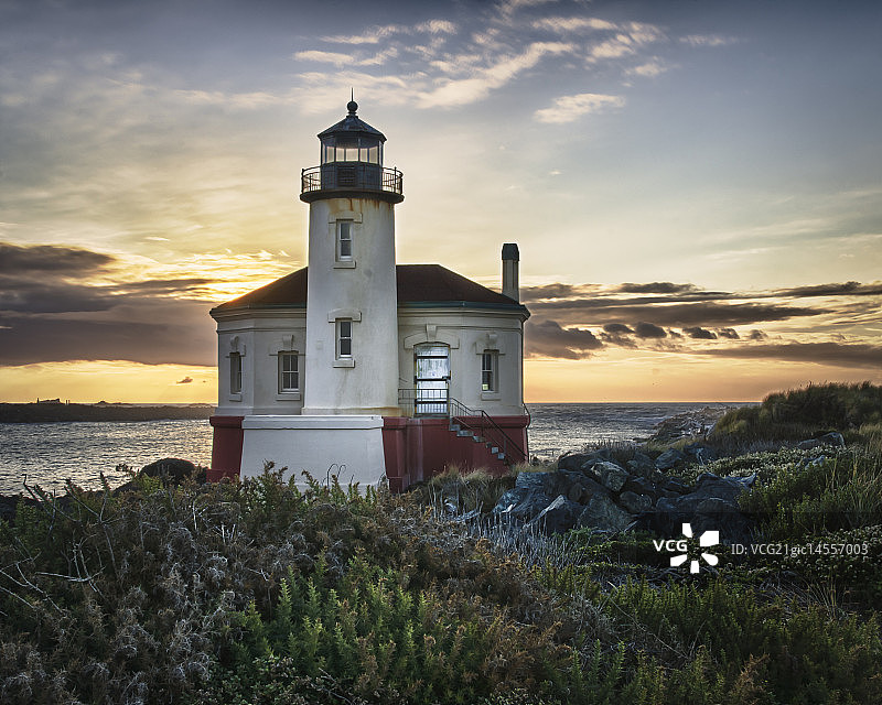 科基尔河灯塔图片素材