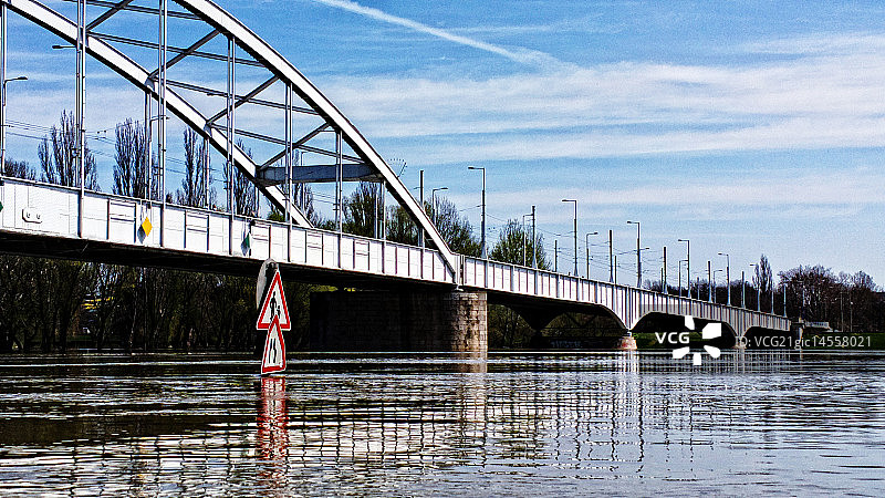 水下交通标志图片素材