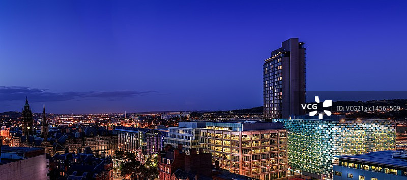 晚上谢菲尔德图片素材