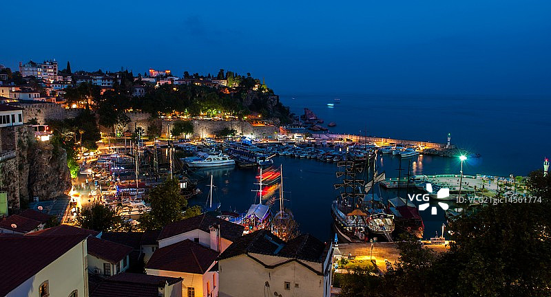 安塔利亚港口图片素材