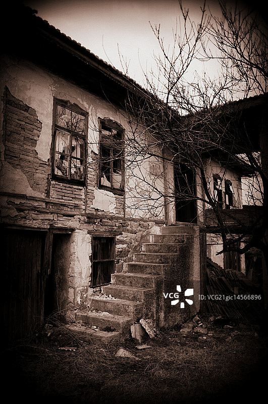 鬼屋图片素材
