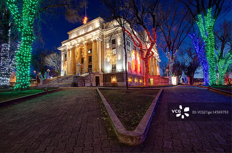 圣诞节法院图片素材