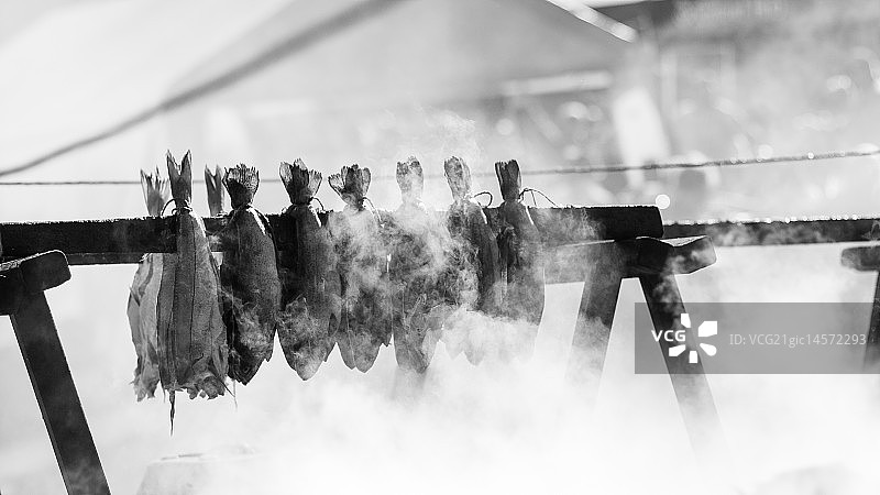 阿布罗斯烟熏鱼图片素材