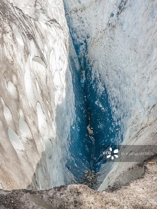 冰裂缝图片素材