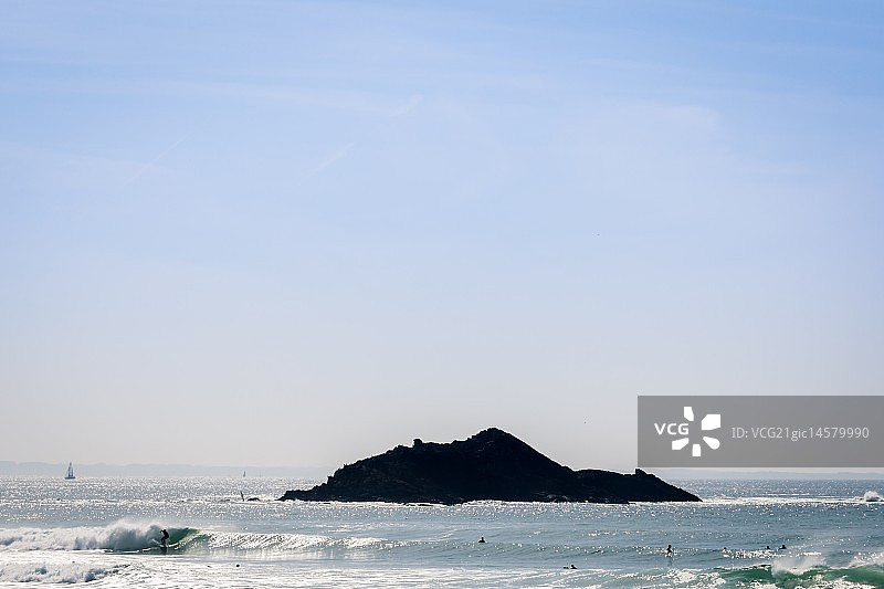 基伯龙冲浪景观图片素材