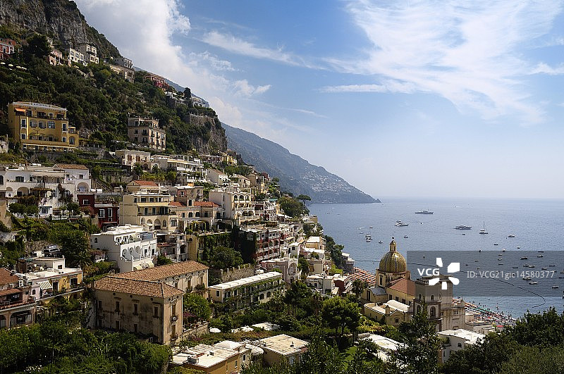 波西塔诺印象图片素材