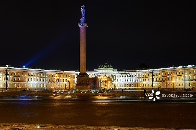 圣彼得堡之夜图片素材
