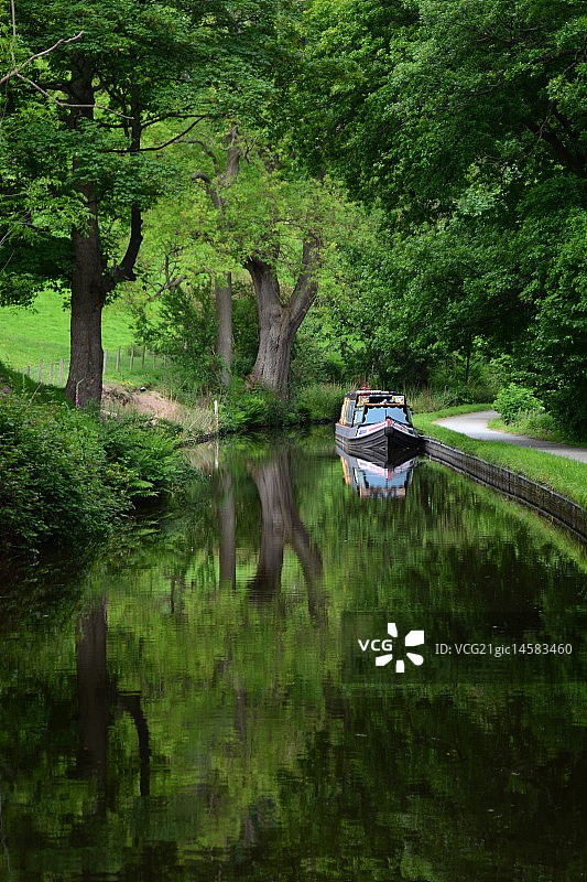 兰格伦运河拖道图片素材