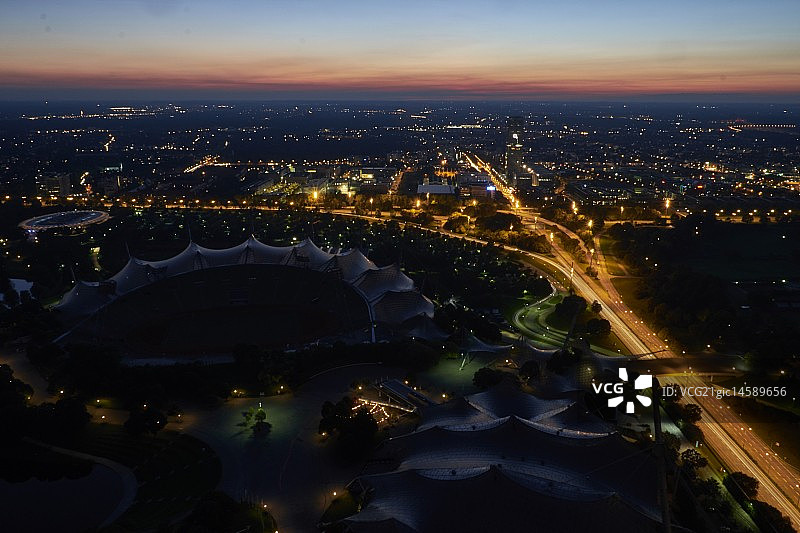 慕尼黑奥林匹克公园图片素材