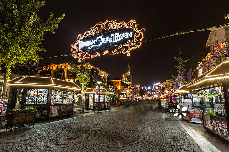 意大利风情街图片素材