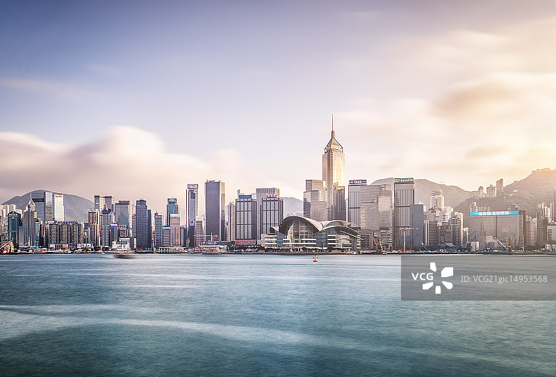 高清香港城市地标风光图片素材