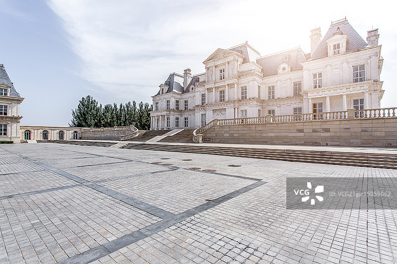 高清城堡建筑路面图片图片素材