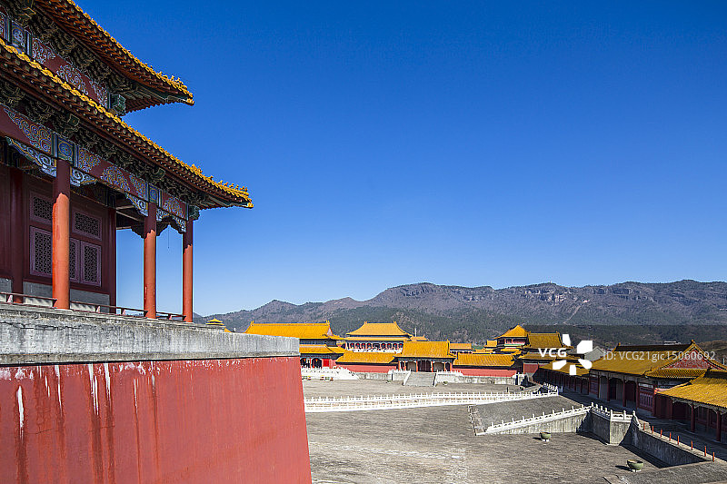 横店影视城故宫布景图片素材