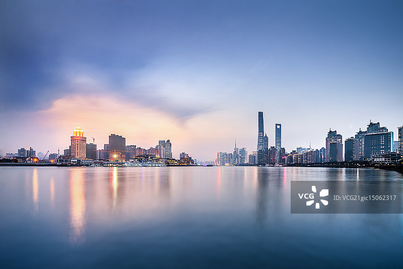 浦江光影图片素材