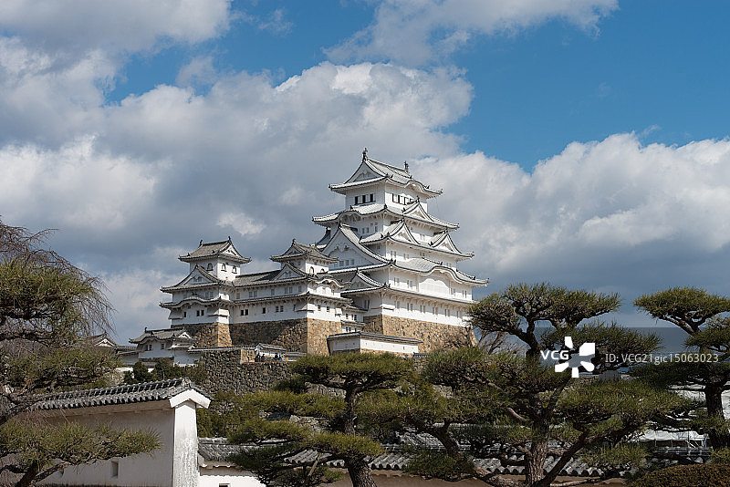 日本姬路城图片素材