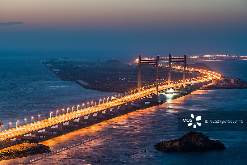 东湖大桥、洋山深水港图片素材