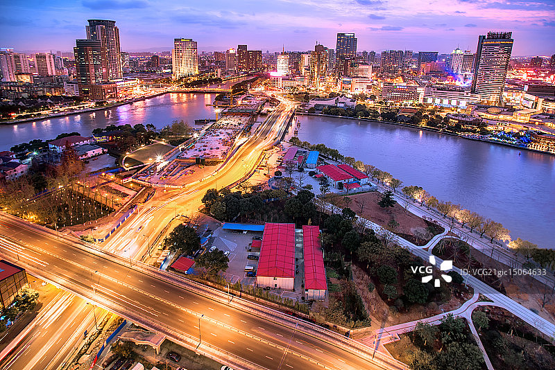 宁波三江口CBD图片素材