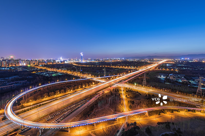 仰山桥暮色图片素材