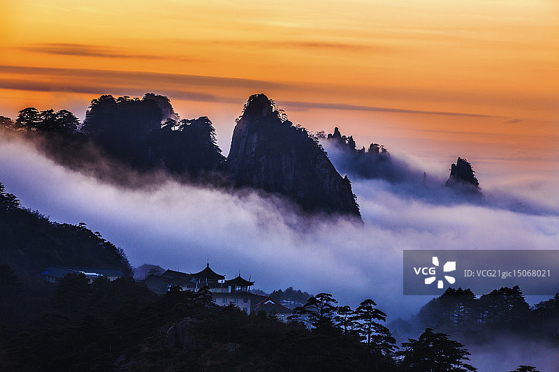 安徽黄山图片素材