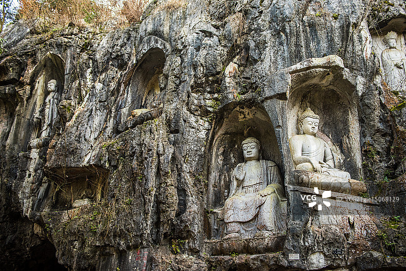 灵隐飞来峰图片素材