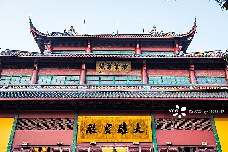 大雄宝殿图片素材