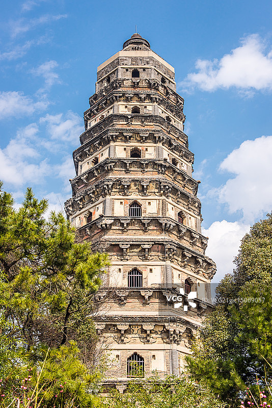 虎丘塔图片素材